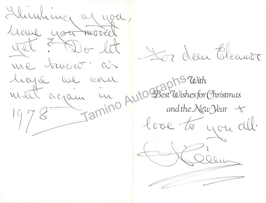 Ballet - Lot of Signed Autograph Letters - Image 28