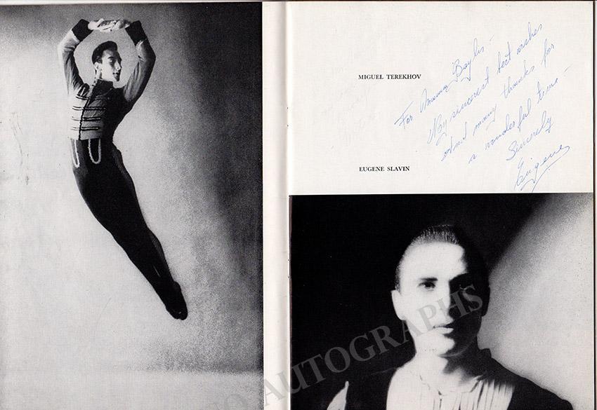 Ballet Russe de Monte Carlo - Season Booklet 1957-58 Signed by Many - Image 5
