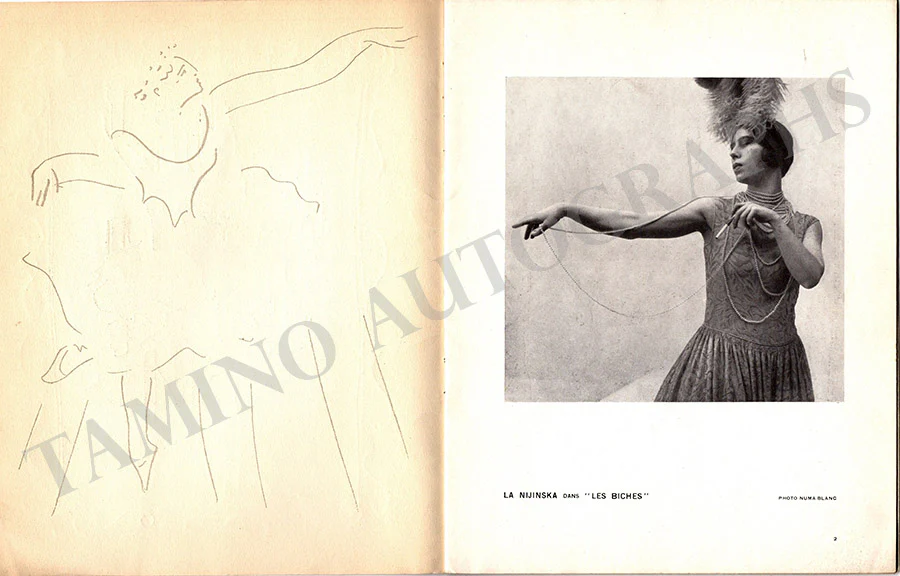 Ballet Russes Diaghilev - Program Paris 1924 - Image 3