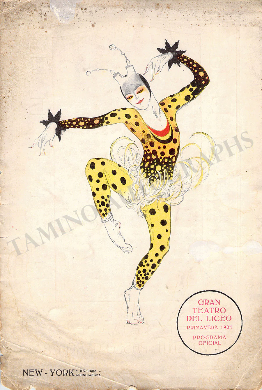 Ballet Russes - Set x 3 Programs 1924-1925 Gran Teatro del Liceu - Image 10