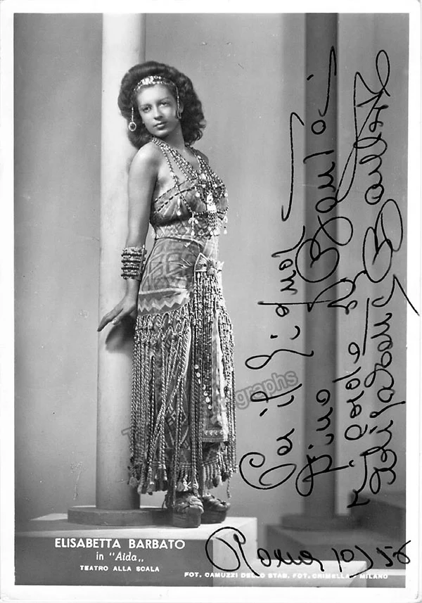 BARBATO, Elisabetta (Various Autographs) - Image 3