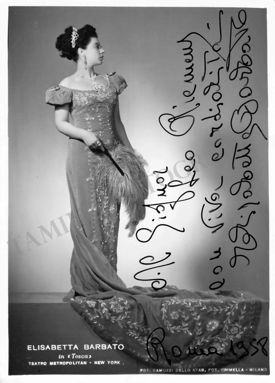 BARBATO, Elisabetta (Various Autographs) - Image 7