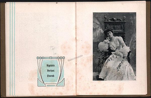 Barrientos, Maria - Unsigned Booklet 1905 - Image 2