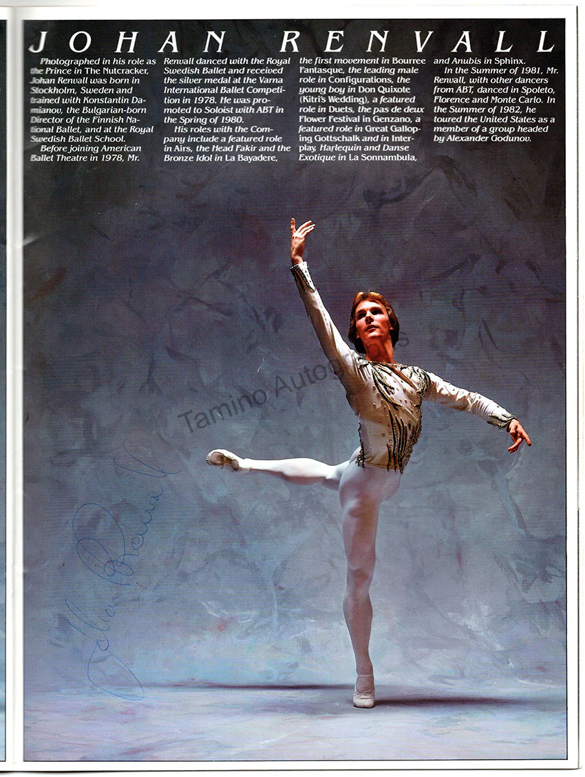 Baryshnikov, Mikhail & Others - Signed Program American Ballet 1983 - Image 12