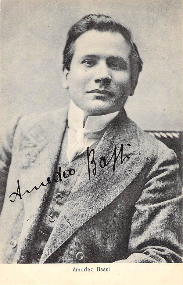 Bassi, Amedeo - Signed Photograph