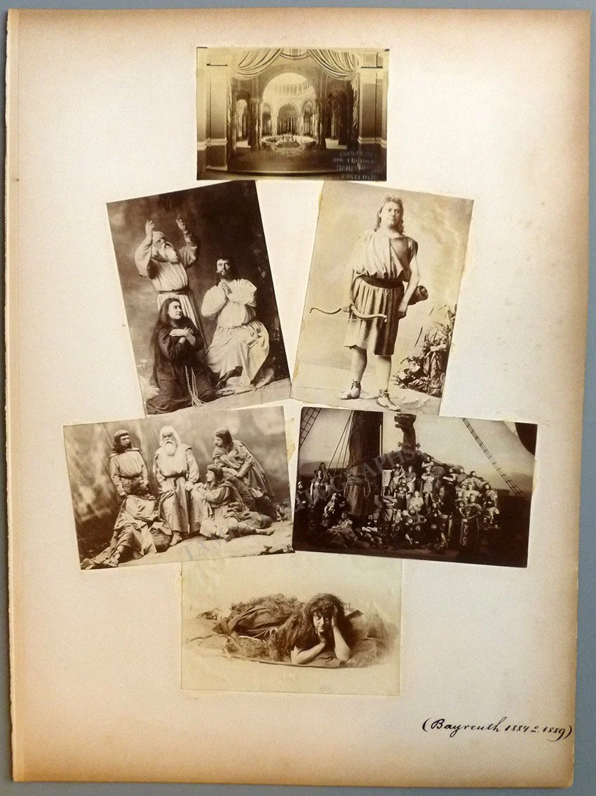 Bayreuth 1884-1889 - Set of 7 Album Plates