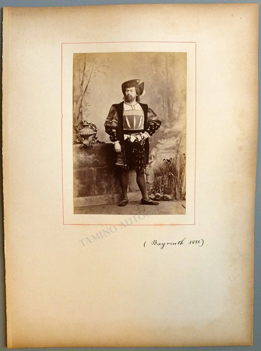 Bayreuth 1884-1889 - Set of 7 Album Plates - Image 2