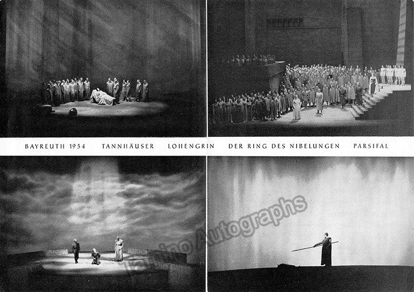 Bayreuth 1957-1961 - Set of 5 Festival Brochures - Image 2