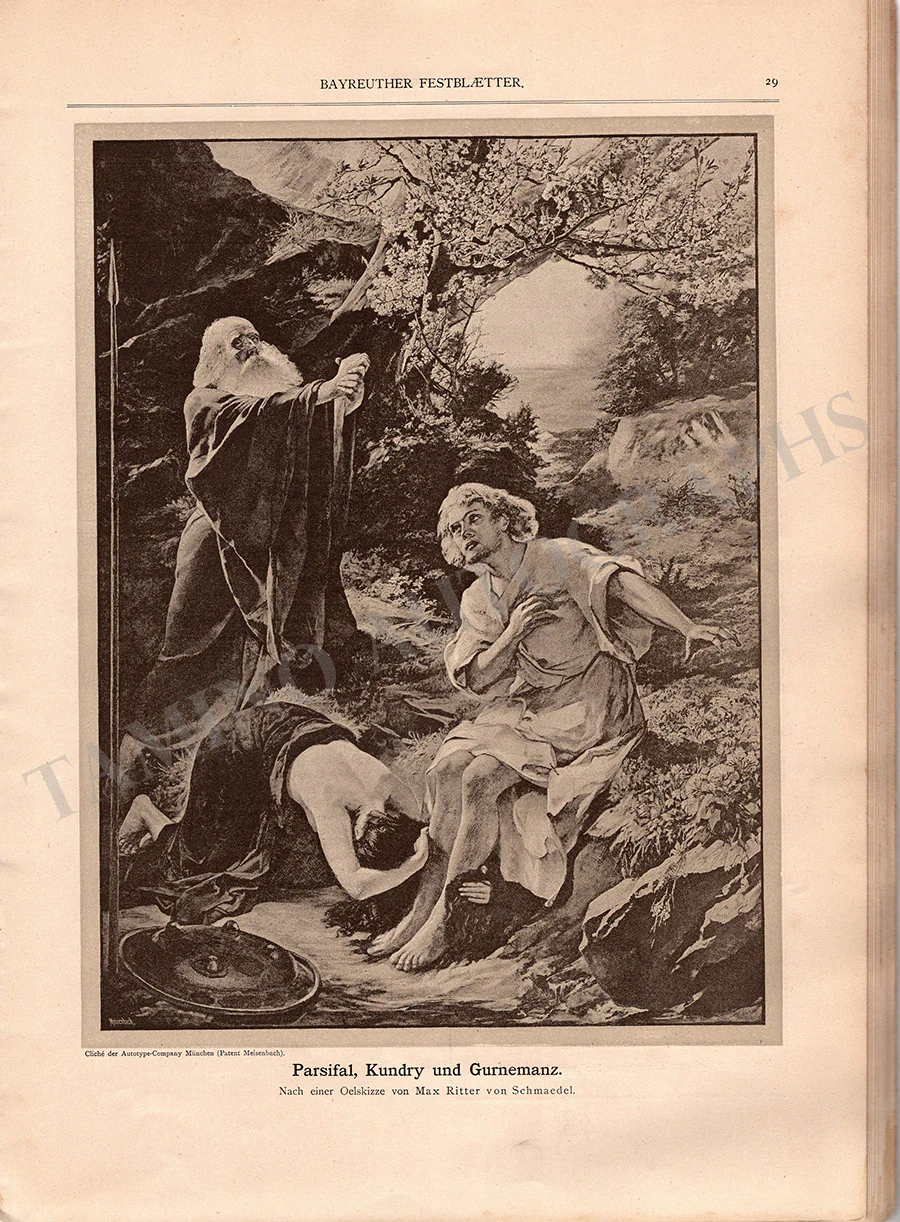 Bayreuth Festival - Program Parsifal 1884 - Image 4
