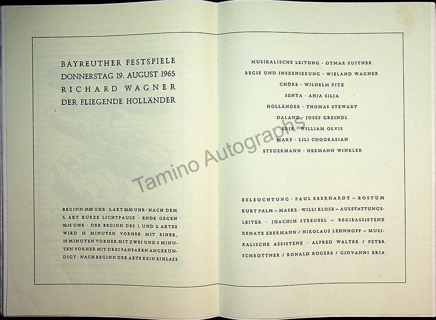 Bayreuth Festival Programs 1958-1967 (Various Programs) - Image 32