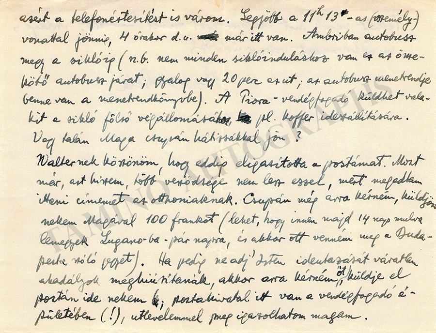 Bartok, Bela - Autograph Letter Signed 1933 - Image 3