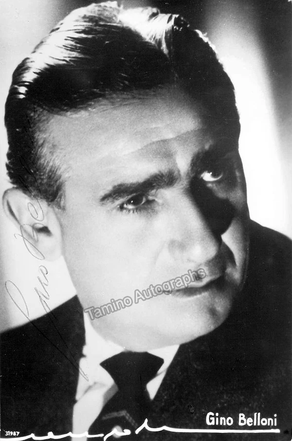 BELLONI, Gino (Various Autographs) - Image 2