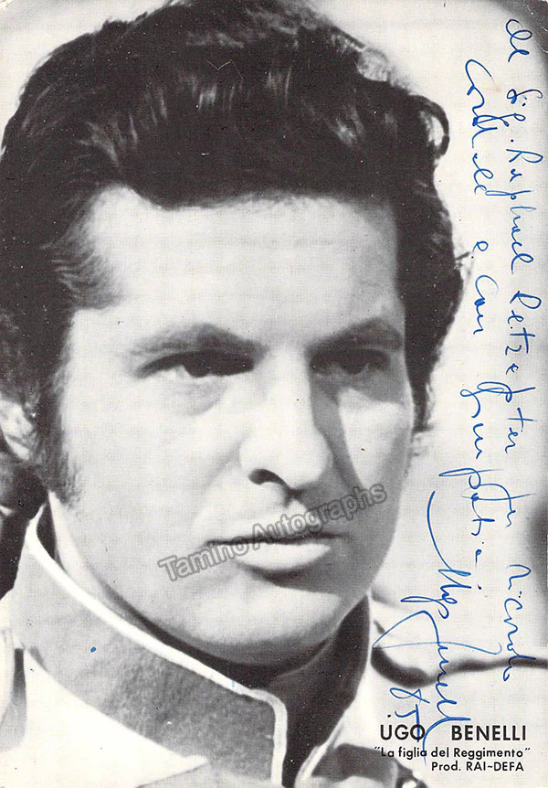 BENELLI, Ugo (Various Autographs) - Image 7