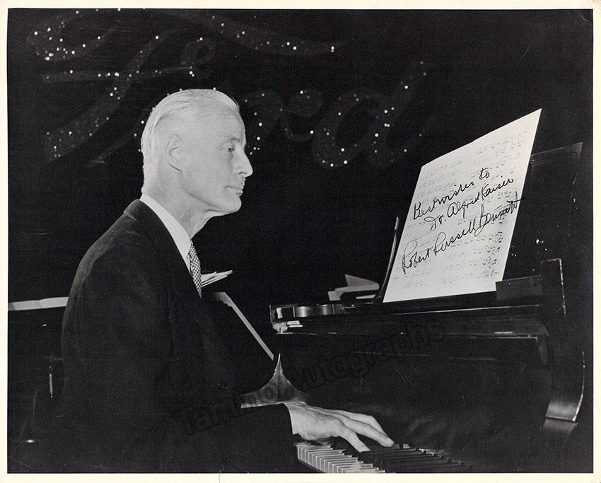 Bennett, Robert Russell - Signed Photograph