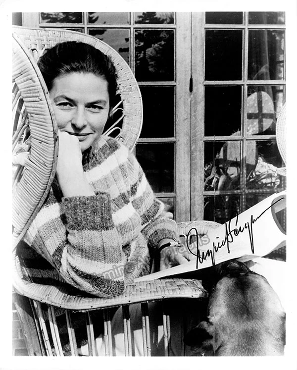 Bergman, Ingrid - Signed Photograph
