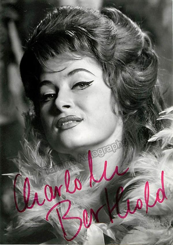 BERTHOLD, Charlotte (Various Autographs) - Image 3