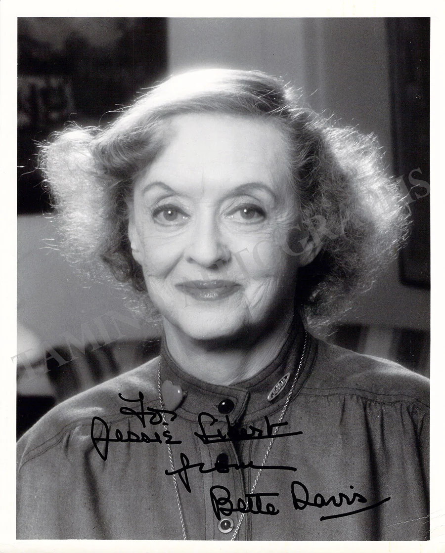 Davis, Bette - Various Autographs - Image 8