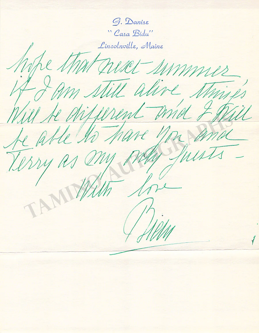 Sayao, Bidu - Large Lot of Autographs & Memorabilia - Image 82