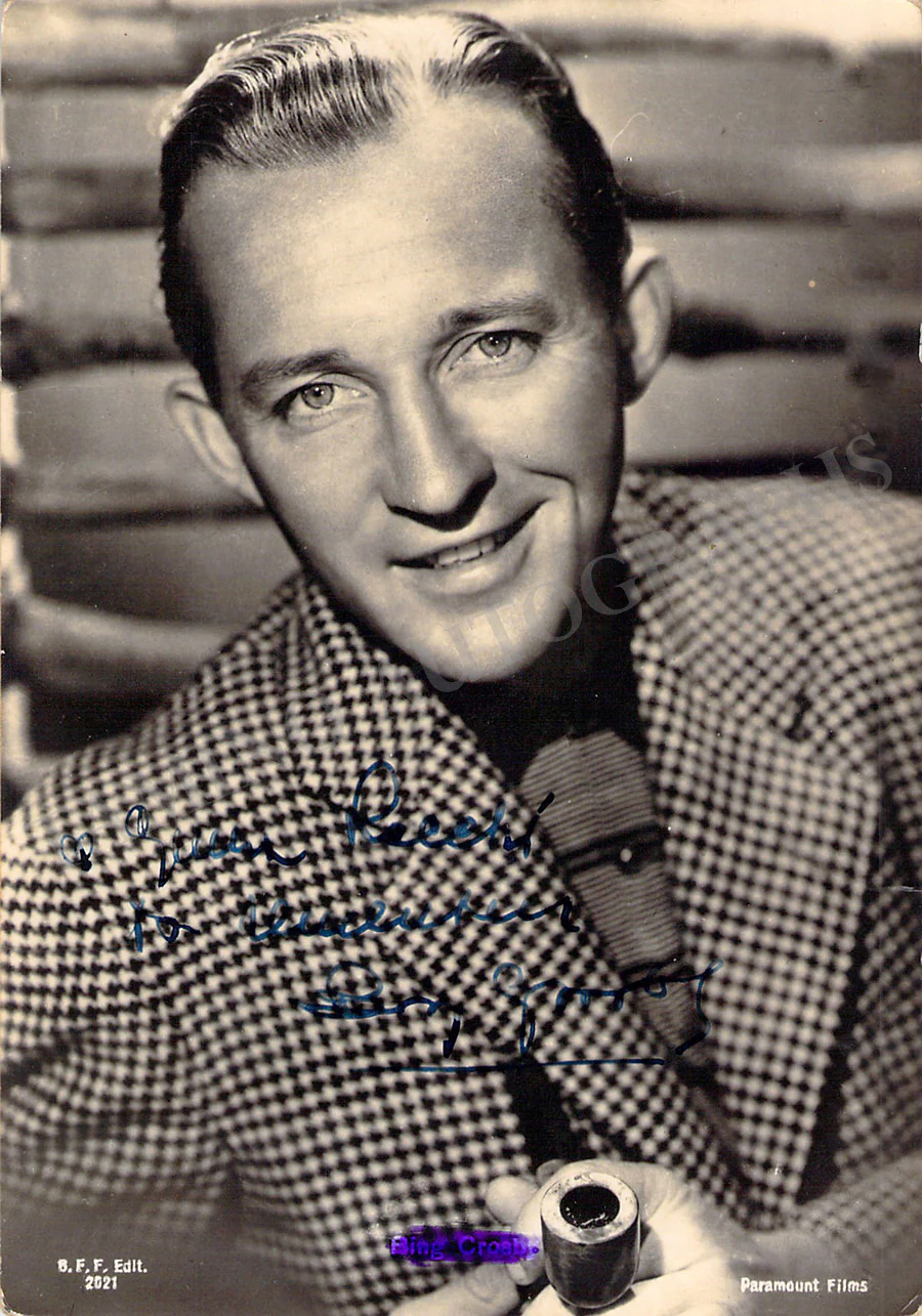 Crosby, Bing - Signed Photograph