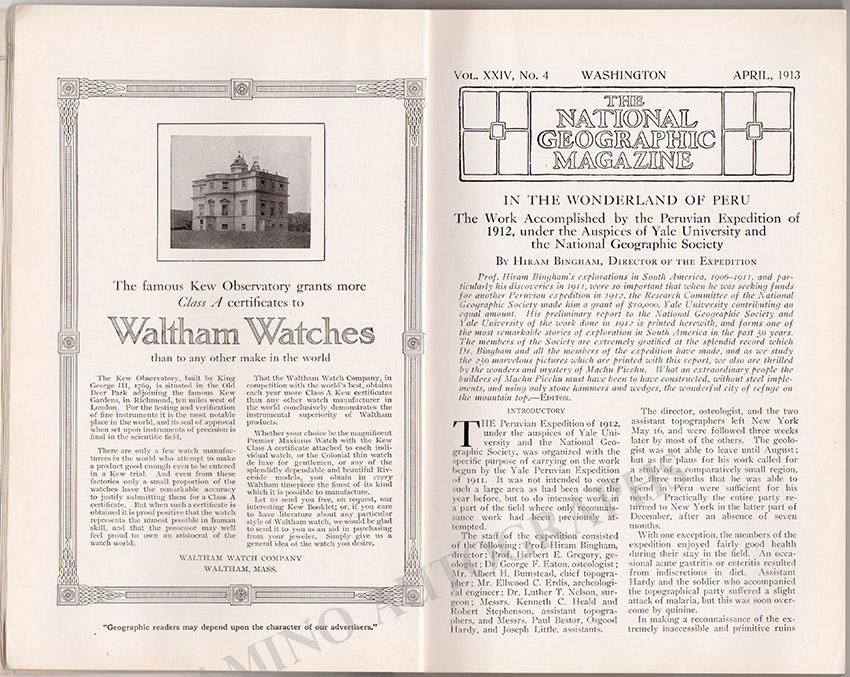 Bingham, Hiram (III) - Signed Book "Elihu Yale" - Image 4