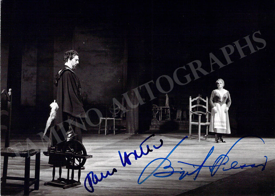 Nilsson, Birgit - Hotter, Hans - Signed Photograph in Der Fliegende Höllander