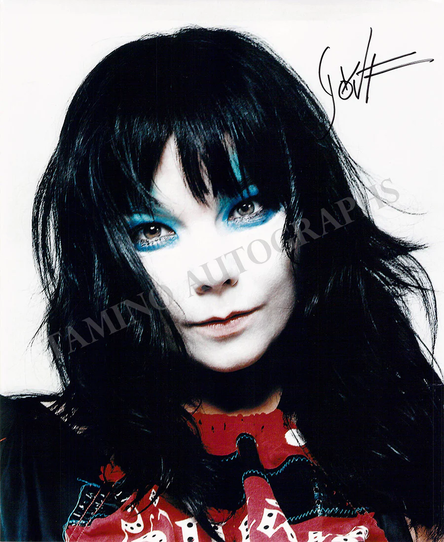 Bjork - Signed Photograph
