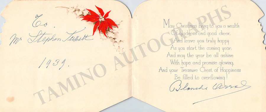 Arral, Blanche - Letter Archive - Image 101
