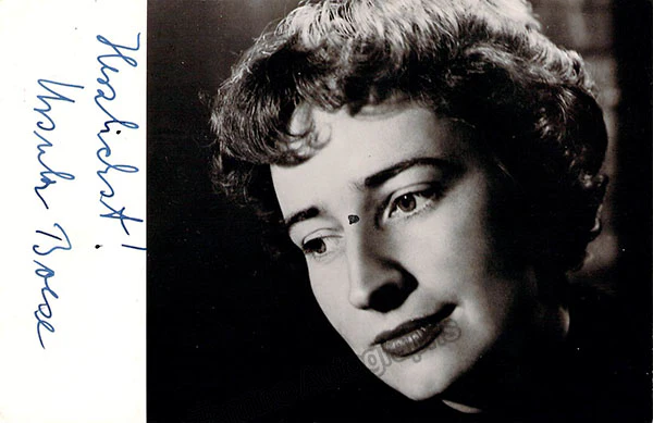 BOESE, Ursula (Various Autographs) - Image 6