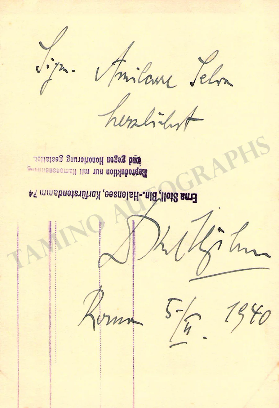 Bohm, Karl - Various Autographs - Image 13