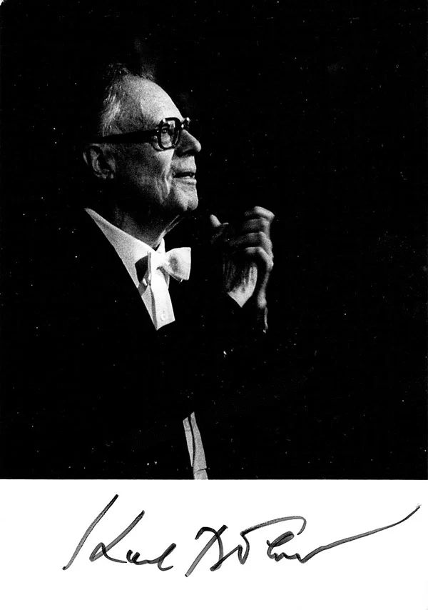 Bohm, Karl - Various Autographs - Image 18