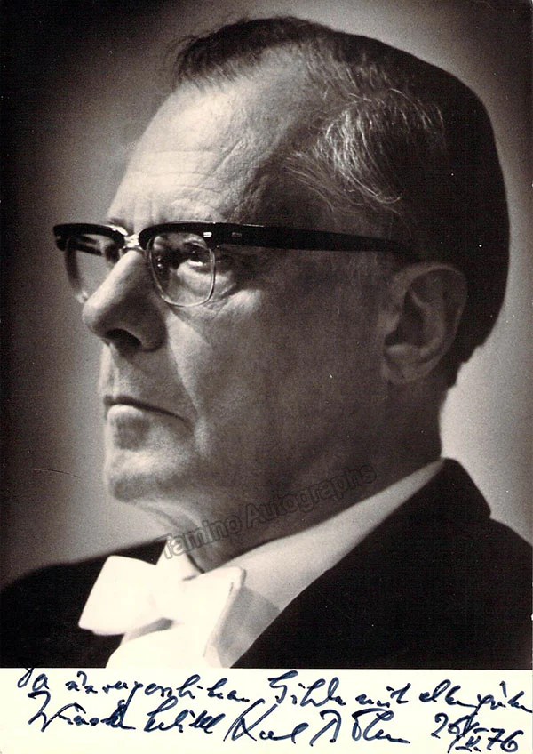 Bohm, Karl - Various Autographs - Image 29
