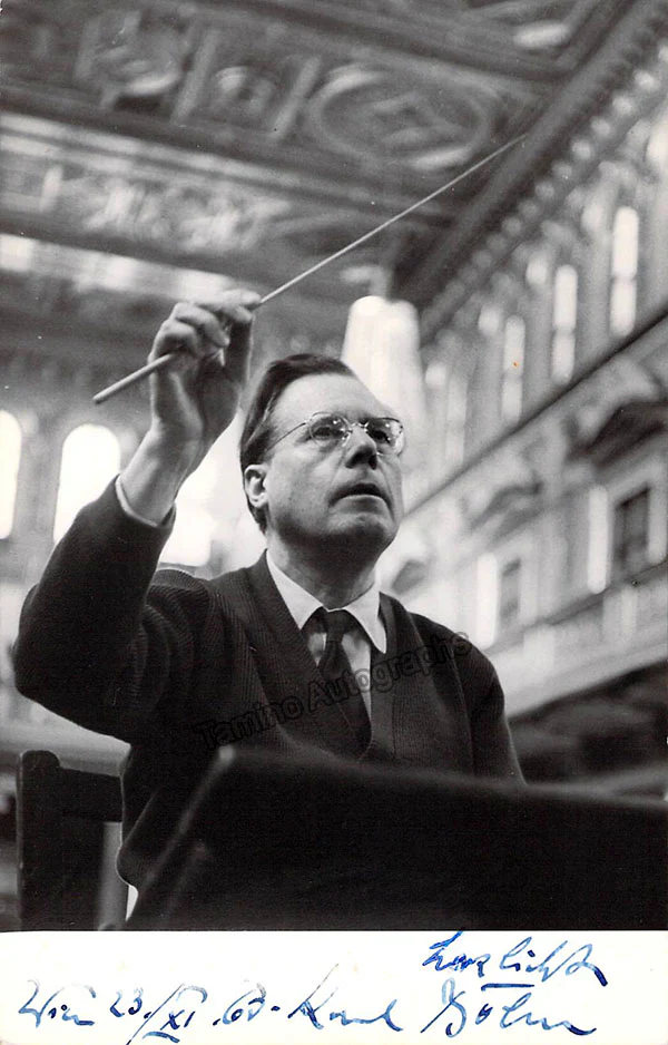 Bohm, Karl - Various Autographs - Image 33