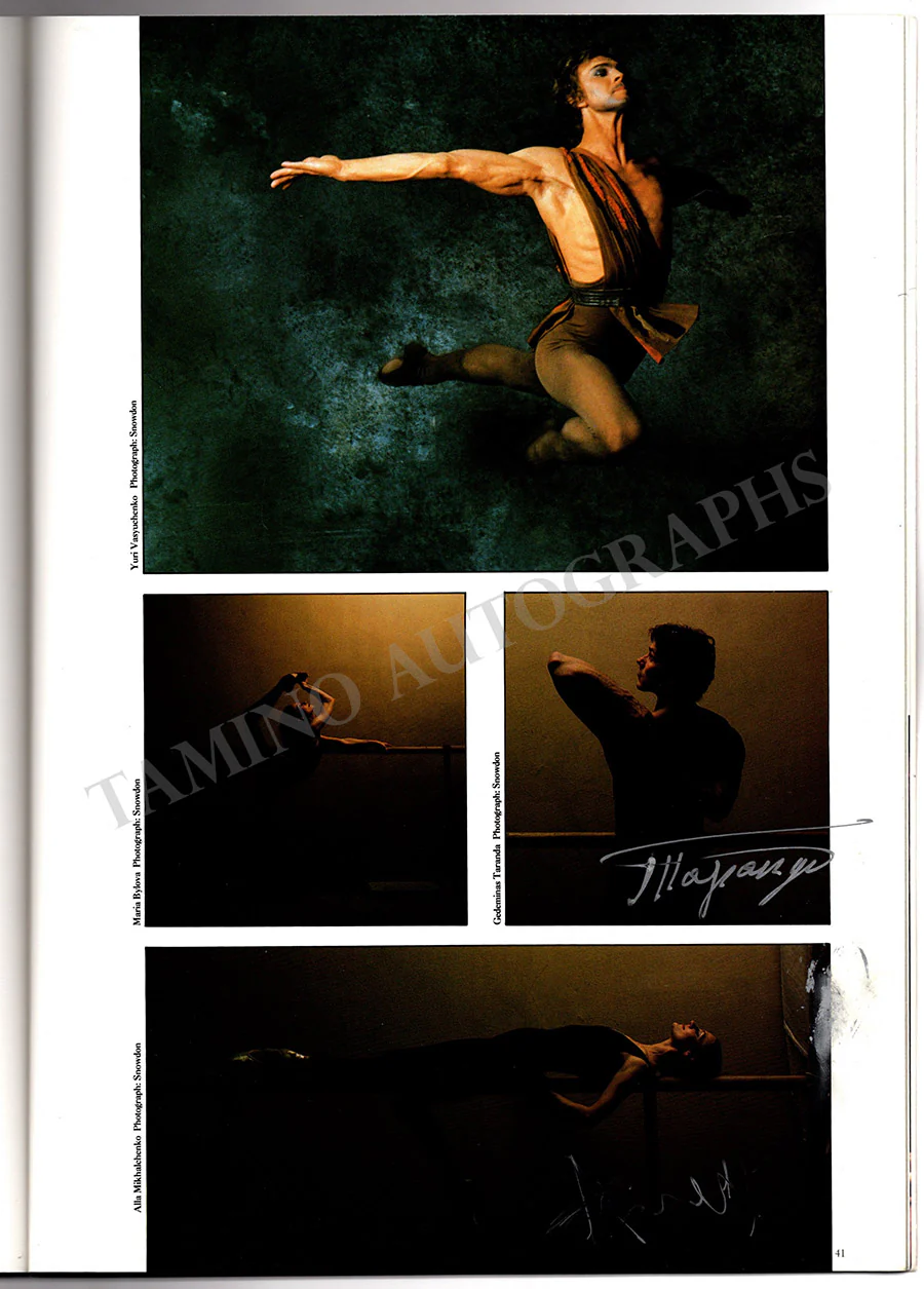 Bolshoi Ballet - American Tour 1990 Program Signed by Many - Image 18