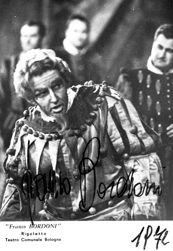BORDONI, Franco (Various Autographs) - Image 3