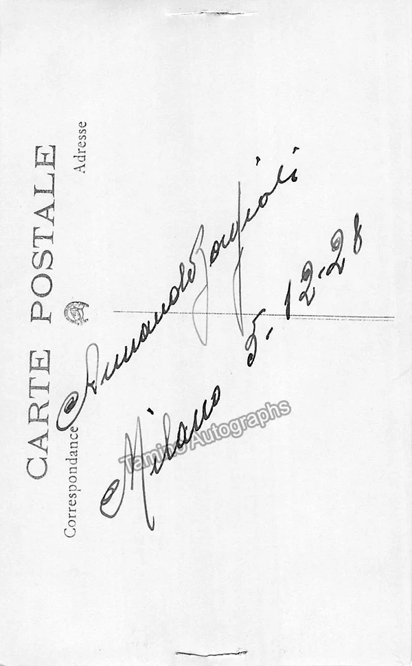 BORGIOLI, Armando (Various Autographs) - Image 2