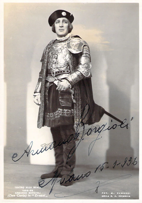 BORGIOLI, Armando (Various Autographs) - Image 4
