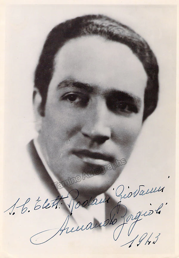 BORGIOLI, Armando (Various Autographs) - Image 5