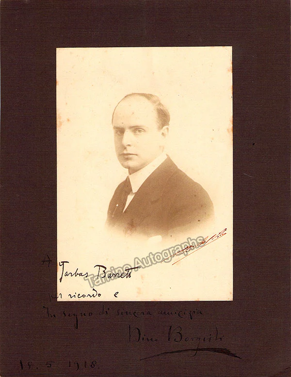 Borgioli, Dino - Signed Photograph
