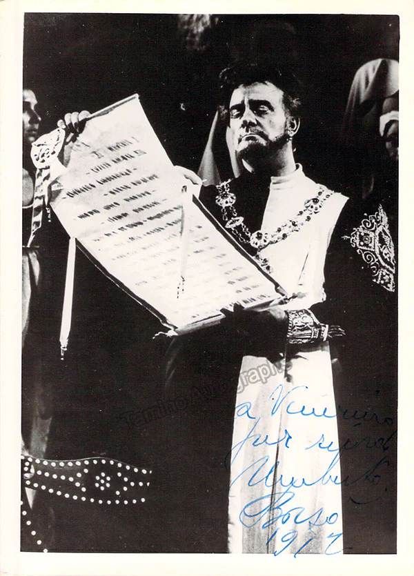 BORSO, Umberto (Various Autographs) - Image 3