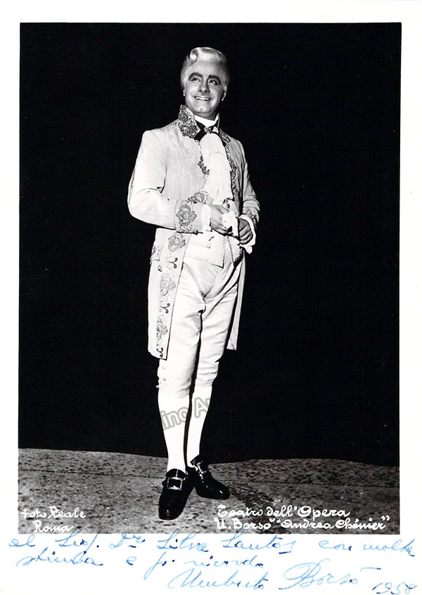 BORSO, Umberto (Various Autographs) - Image 4