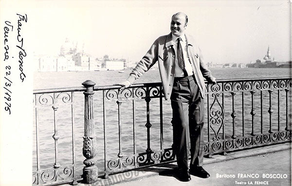 BOSCOLO, Franco (Various Autographs)