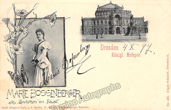 BOSSENBERGER, Marie