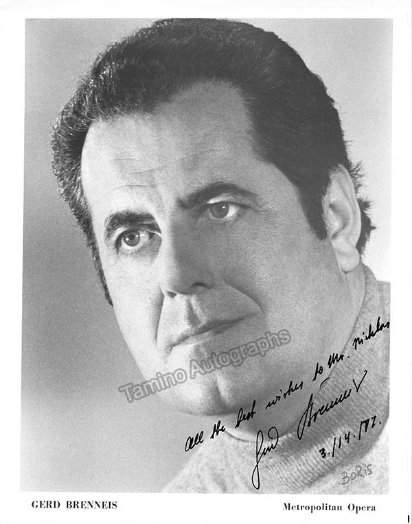 BRENNEIS, Gerd (Various Autographs) - Image 2