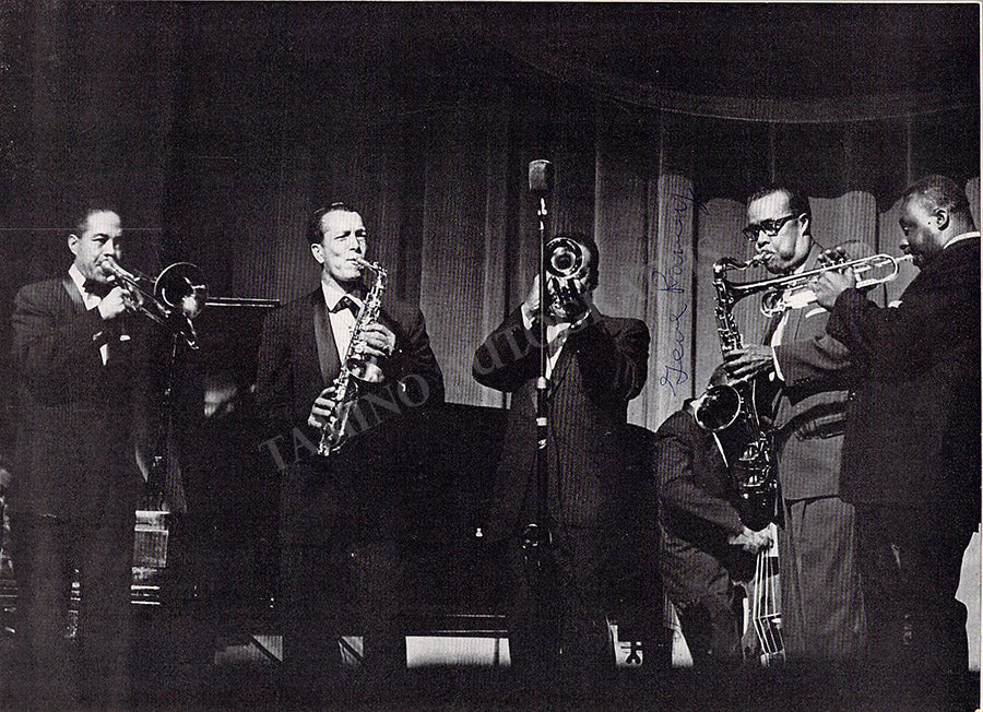 Buck Clayton All Stars - Signed Brochure Concert Tour - Image 7