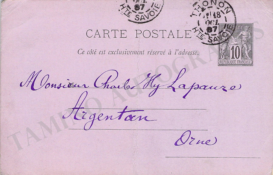Buet, Charles - Set of 9 Autograph Letters Signed - Image 4