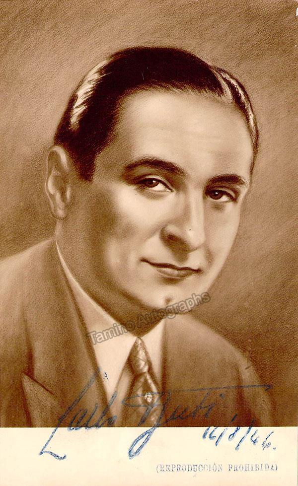Buti, Carlo - Signed Photo