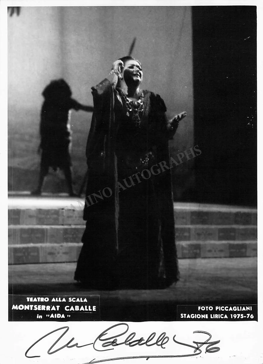 Caballé, Montserrat - Various Autographs - Image 19