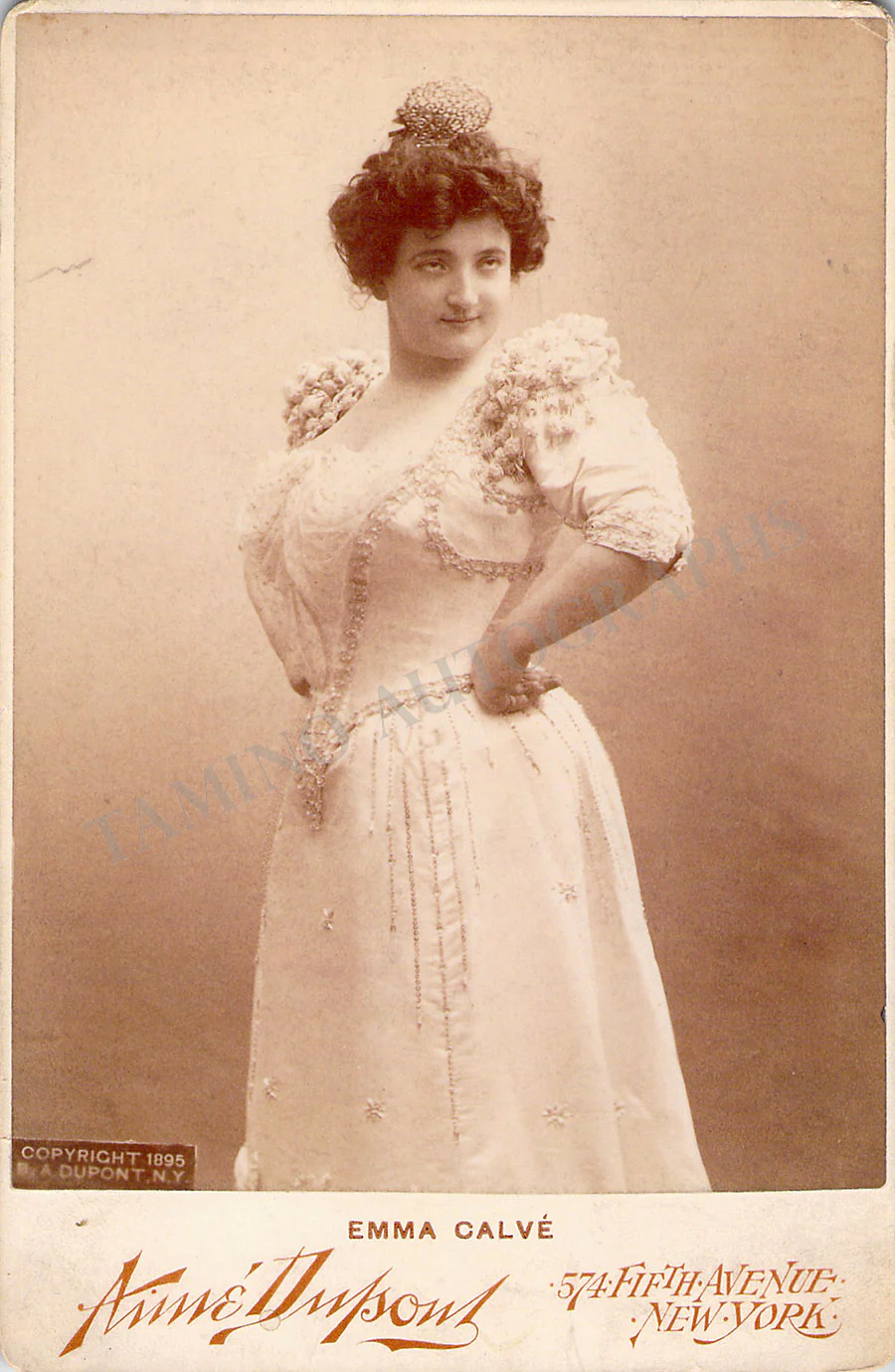 Calve, Emma - Unsigned Cabinet Photos (Various Options) - Image 2