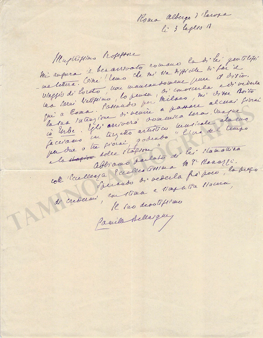 Bellaigue, Camille - Set of 18 Autograph Letters Signed - Image 12