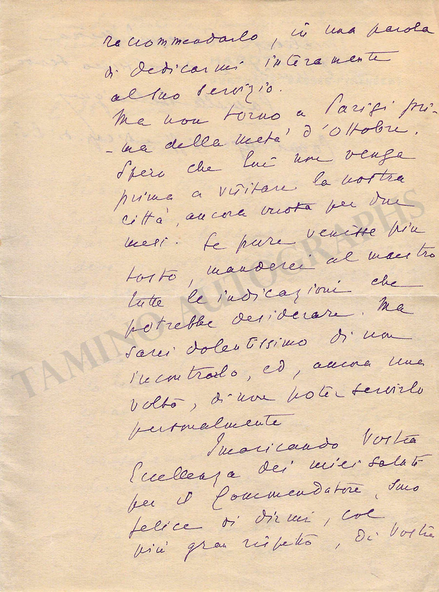 Bellaigue, Camille - Set of 18 Autograph Letters Signed - Image 25